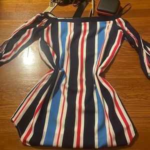 red white and blue dress